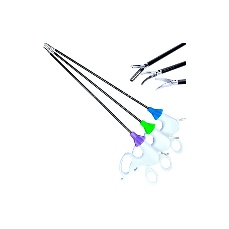 Pinzas Laparoscópicas para Endotrainer Simulador de Laparoscopía.