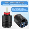 40PHF-2 Pressure Balance ​Cartridg, 40mm Shower Faucet Cartridge Replacement, Compatible