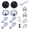 J Bryant Gym Machine Accessories for 6mm Wire Rope Cable
