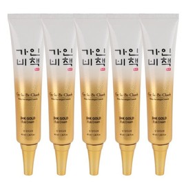 (5 pieces) Gainbi Cheok Jin 24K Gold Eye Cream 40ml / Ginseng Cultured Root Exosome Elasticity Care Wrinkle Improvement / (5개)가인비책 진 24K 골드 아이크림 40ml 수삼배양근 엑소좀 탄력케어 주름개선