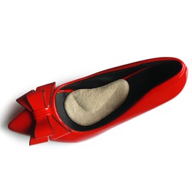 Arch Support Insoles Pu Gel Foot Massage Suede Insoles for Fallen Arches - 2 Pairs