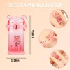 6Pcs Capybara Cute Stationery Set,Kawaii School Supplies,Including 3 Pencil Sharpeners