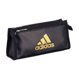 Mitsubishi Pencil PT1400AI04B25 Pencil Case AI04 Black Gold Enamel x Cloth Double Pocket