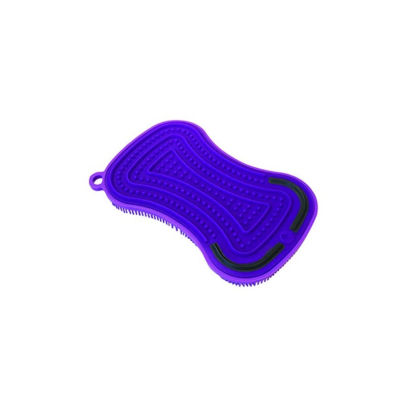 Kuhn Rikon Stay Clean 3-in-1 Scrubber Purple