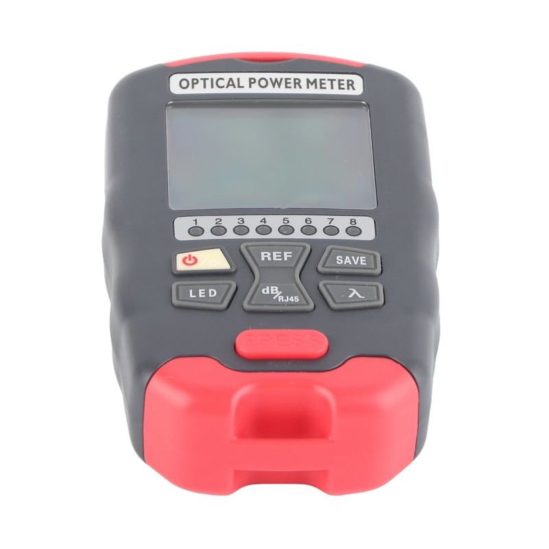 Mini Optical Fiber Power Meter RJ45 Tester FC SC ST