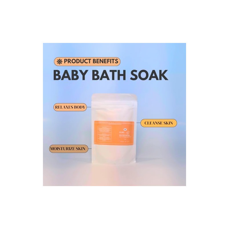 Skin Friendly Solutions Baby Bath Soak Treatment for Sleep Time