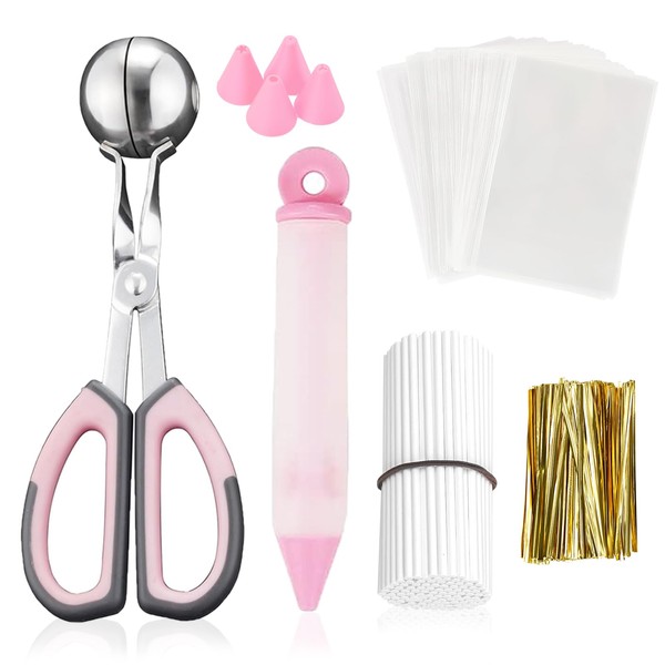 SULICRE Cake Pop Kit, Including 100 Cake Pop Sticks and