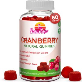 Cranberry Gummies 1000 mg - Cranberry Supplement Alternative to Cranberry Pills or Juice for Women, Men, Kids. Cranberry for Urinary Tract Health, UTI Relief- Vegan, Halal, Kosher Chews- 60 Gummies