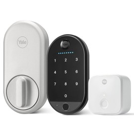 Yale Approach™ Lock with Wi-Fi + Keypad Touch - Keyless Entry Touchscreen deadbolt, Smart Bluetooth keypad - Silver