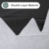 misaya Rectangle Waterproof Vinyl Table Cloth, Flannel Backed Tablecloth, Wipeable