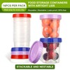 Cozary 16 Pezzi Contenitori Ermetici per Alimenti Piccoli con Graduazione,