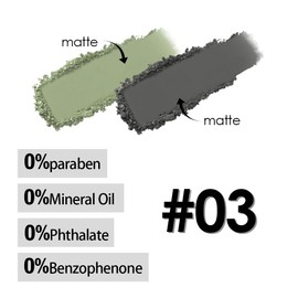 CAKAILA Green Black Two Color Matte Shimmer Glitter Eyeshadow,Bright High Pigment Eye Shadow Powder,Professional Long-Lasting Waterproof Makeup Palette,Blendable,Easy-To-Apply and Compact for Travel