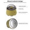 Outdoor Camping Kettle Portable Folding Silicone Kettle Tea Pot Coffee