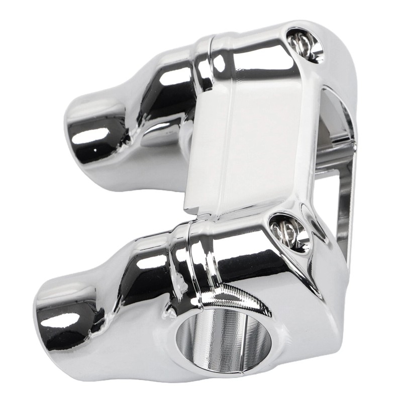 Unbranded 2" Handlebar Riser 1 1/4" Bar Clamp For Harley