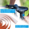 PATIKIL Motorcycle Handle Tape 2 Pack EVA Carbon Handle Grip