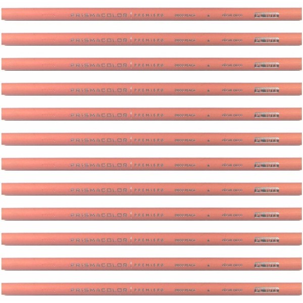Prismacolor Premier Colored Pencil - Deco Peach - PC1013 (1800023) - 12PC