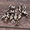 20 Piezas Punk Cone Spikes Studs, Screwback Studs Remaches Metal