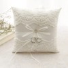 Gudotra Porte-Alliance Lace Wedding Ring Cushion (20cm)