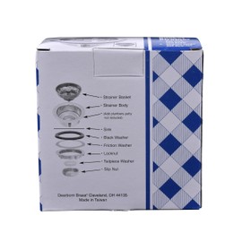 Dearborn Brass 16 Sink Basket Strainer, Small