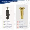 9mm Dia Toilet Seat Screws Compatible with Kohler, Top Mounting