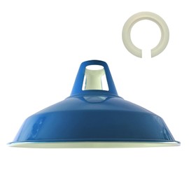 LEDSone 1 Piece Retro Style Hex Size Easy Fit Ceiling Pendant Light Barn Shade Industrial Vintage Lamp Shade