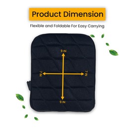 Motorcycle Seat Cushion Gel Pad, Shock Absorption & Breathable Seat Pad for Touring FLTR Road Glide