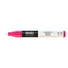 Liquitex 2-4 mm Fine Nib Paint Marker - Fluorescent Pink
