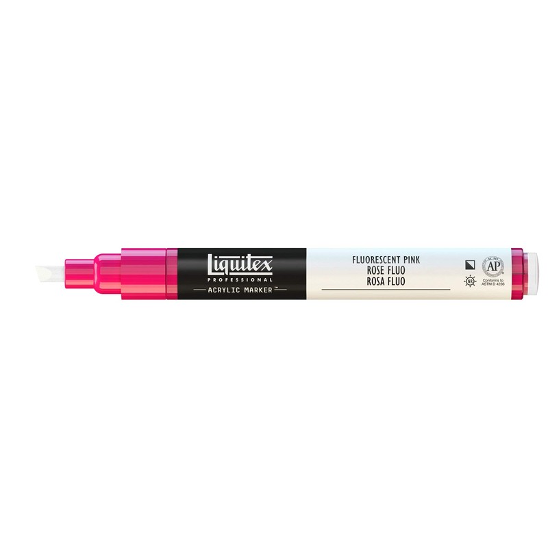 Liquitex 2-4 mm Fine Nib Paint Marker - Fluorescent Pink
