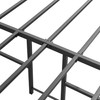 VECELO 18" Metal Platform Tall Bed Frame,Mattress Foundation/No Box Spring