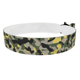 Camouflage Stoffarmband - Wasserfestes Satin Armband - Trendige Muster Armbänder - Unisex Freizeitarmband - Sportliches Accessoire - Modisches Festival Armband - Armband für Outdoor-Aktivitäten