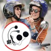 Helmet Microphone and Speaker - Motorbike Helmet Microphone | Noise-Cancelling