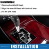 X AUTOHAUX Car Gear Stick Shift Knob Gear Shift Knob