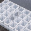 Qoosea 28 Grids Diamond Embroidery Box, Diamond Storage Box Beads