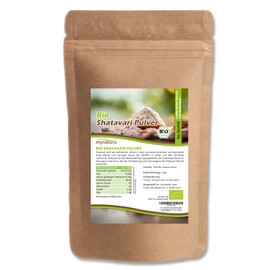 Mynatura Organic Shatavari Powder I Asparagus Racemosus I Natural Product I Raw Food I Indian Asparagus I Root Powder I No Additives (1 x 250 g)