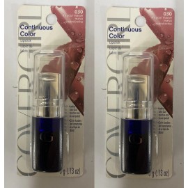 Covergirl (Pack 2) COVERGIRL Continuous Color Lipstick, 030, It's Your Mauve 0.13-Oz