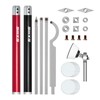 SIIIXS Carbide Tip Wood Lathe Turning Tool set With Bowl