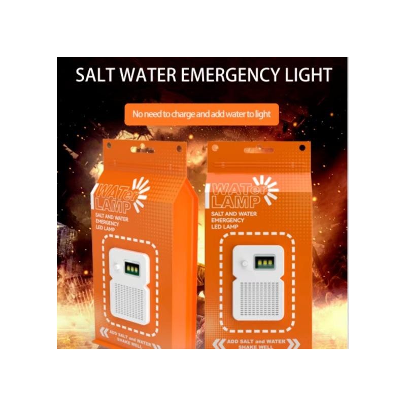 Lumi-Charge Portable Salt Water Emergency Lantern - No Battery Required