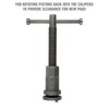 OEMTOOLS 27111 Disc Brake Tool Set, Front and Rear Brake