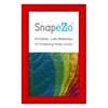 SnapeZo Red Poster Frame 8.5x14 Inches, 1.2 Inch Aluminum Profile,