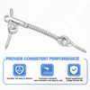 uxcell 2Pcs 2.5" Cabin Hook Eye Latch, 304 Stainless Steel