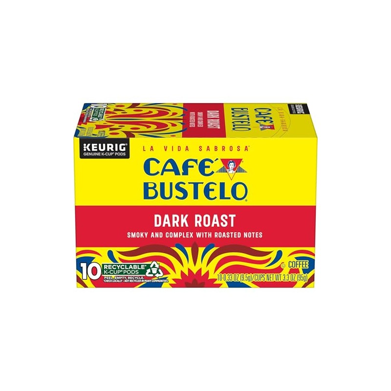 Café Bustelo Dark Roast 10 Count K-Cup