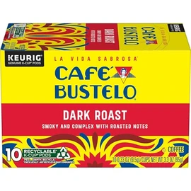 Café Bustelo Dark Roast 10 Count K-Cup