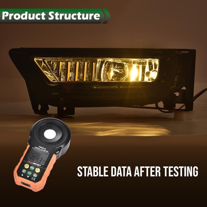 G-PLUS Fog Light Lamps Assembly Compatible With Honda Accord Sedan
