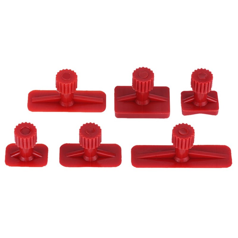 Paintless Dent Repair Tool, 6pcs Paintless Dent Removal Puller Tabs