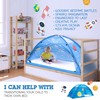 Solar System for Kids Bed Tent Twin Size Mattress -