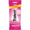 Trident Bubblegum Sugar Free Gum, 3 Packs of 14 Pieces