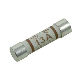 UKCable-Ties Domestic Fuses Various Pack Size (13 Amp - Pack of 5)