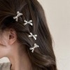 10 Pieces Of Bow Hair Clips, Mini Bow Hair Clips,