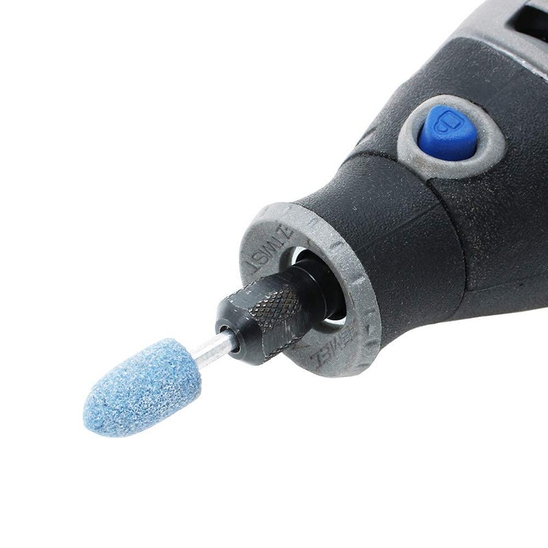 AUTOTOOLHOME 1/8" Shank Abrasive Mounted Stone Grinding Bits Sanding Drill