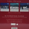 Box of 12 Assorted Festive Winter Animals Square Christmas Cards